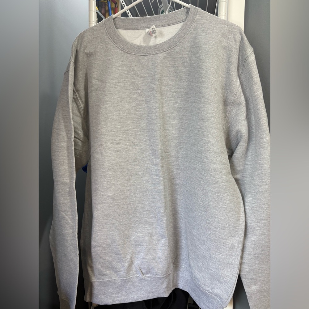 PACK OF 3-Gray Crewneck Men's Sweater - Lightweight Everyday Pullover